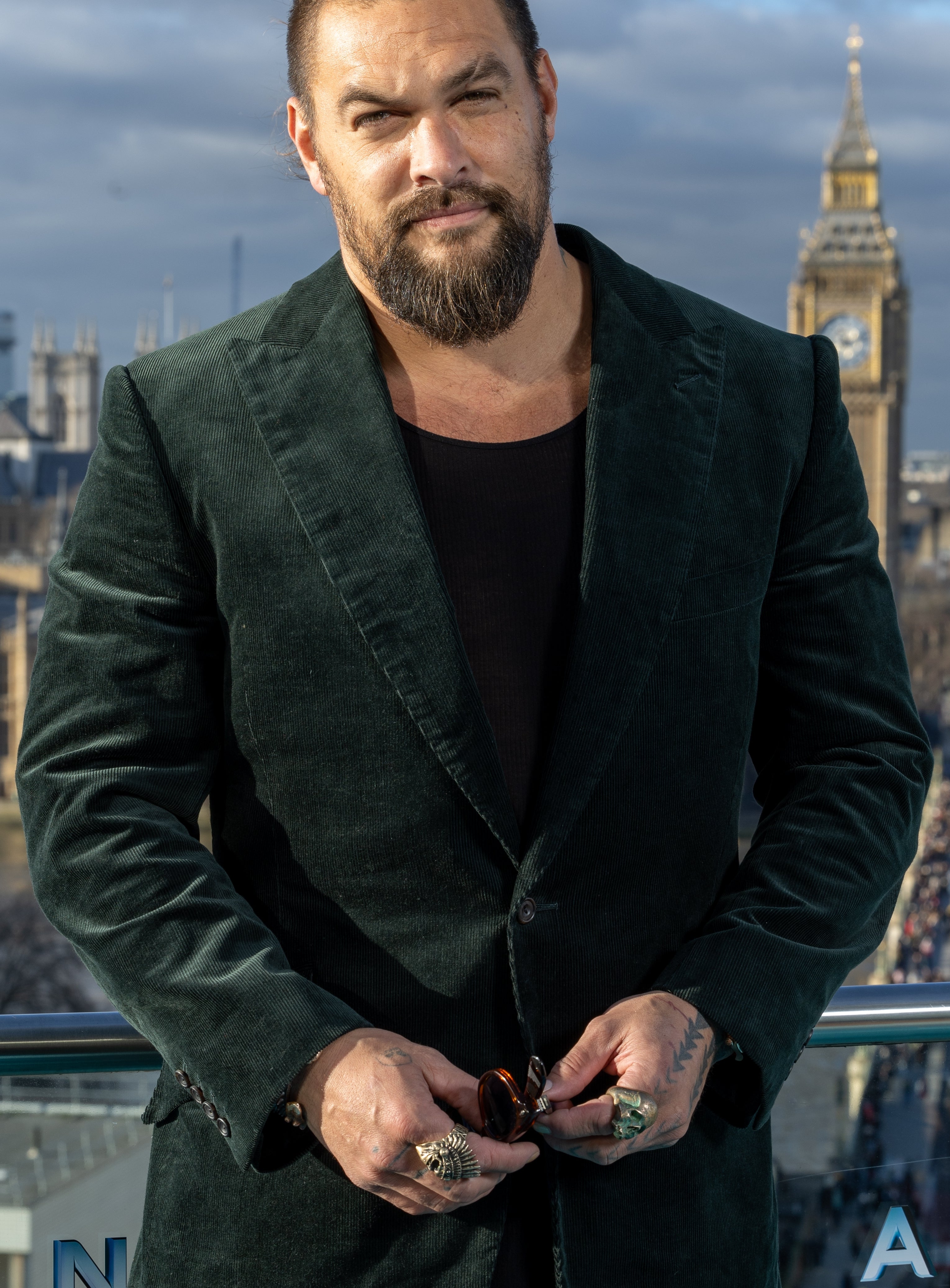 Jason Momoa at an event