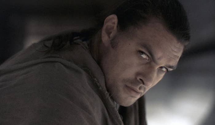 Jason Momoa in a scene from "Dune"