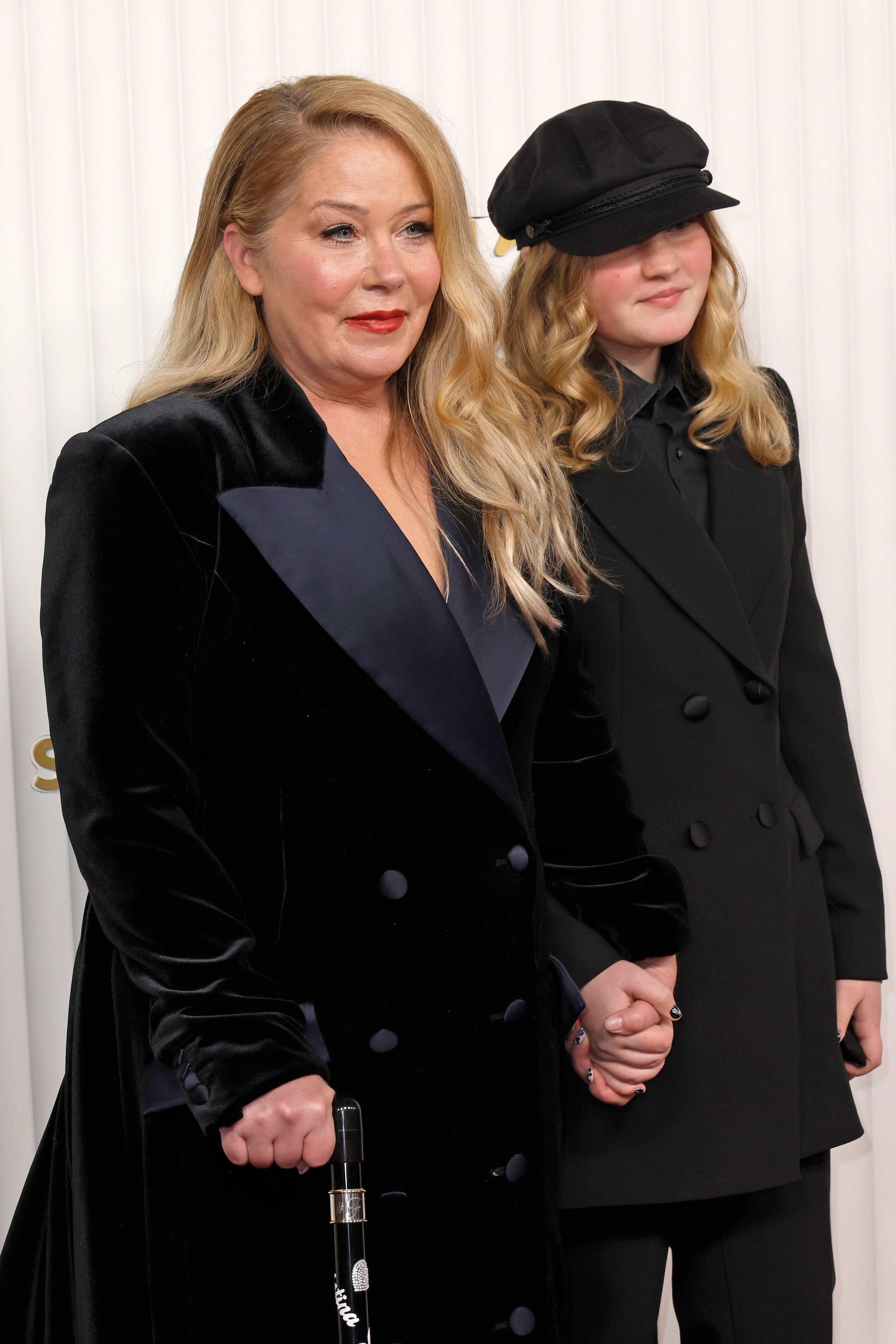 Christina Applegate and her daughter Sadie at an event