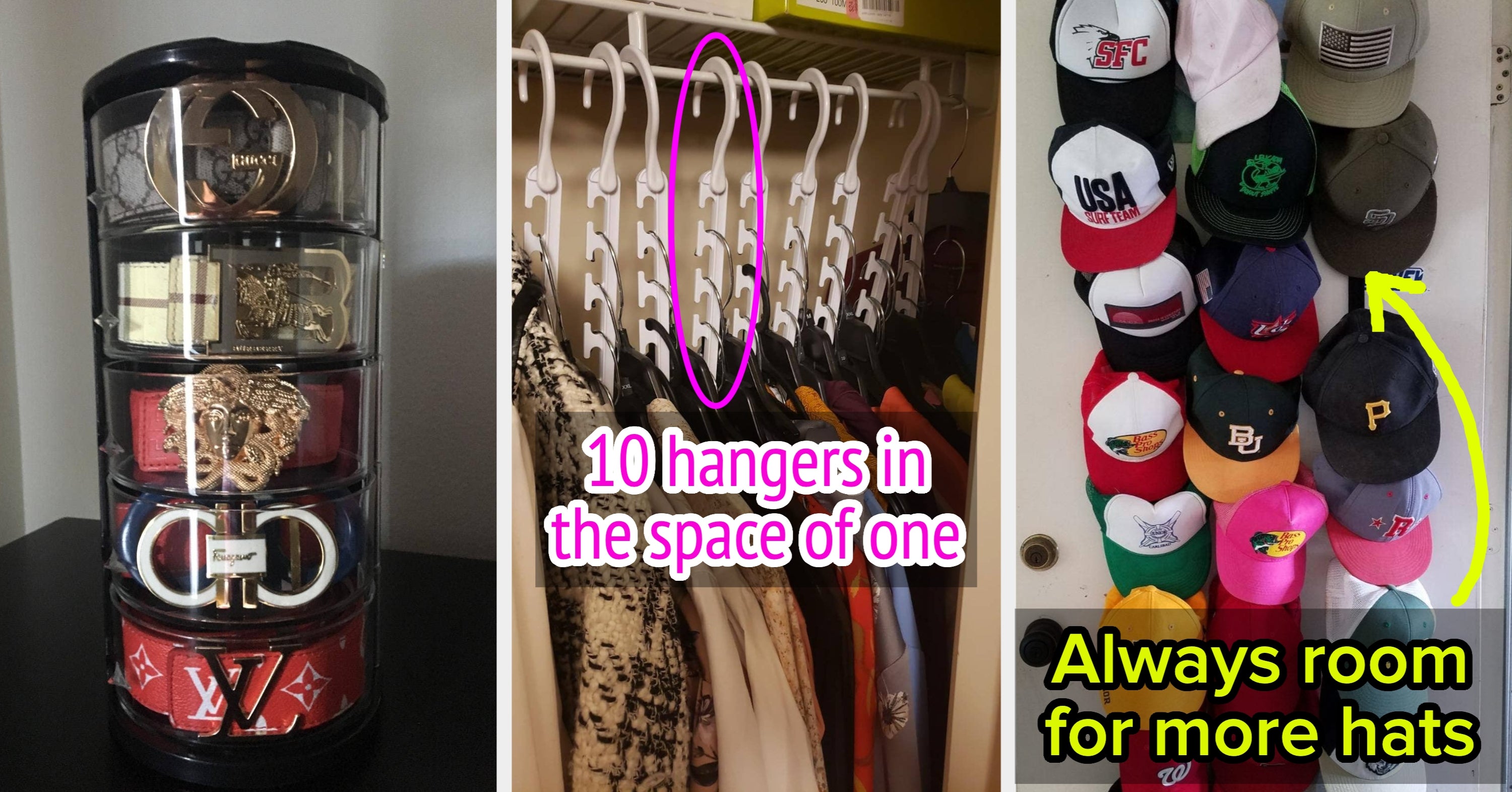 Just 24 Products To Maximize Your Teeny Closet For Your Ever-Growing Wardrobe