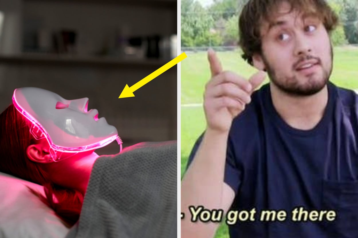 Two images: Left shows two men discussing a chart labeled "It's not a pyramid scheme." Right shows a man pointing, captioned "You got me there."