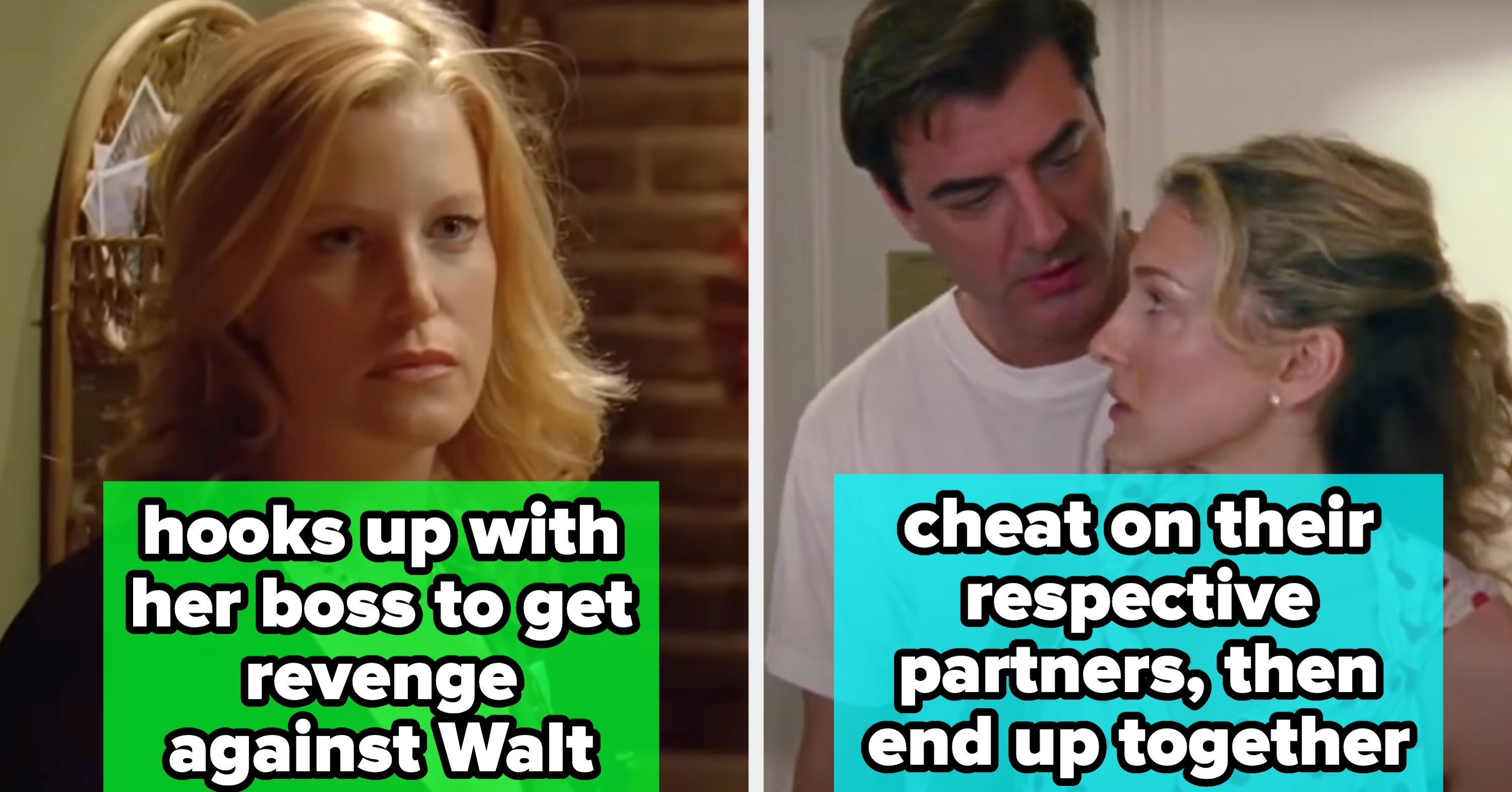 17 TV Cheating Plots That Never, Ever, Ever Should've Made It To Air
