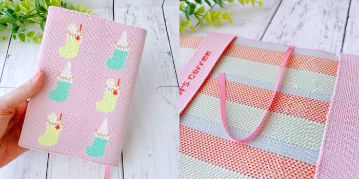コメダ珈琲店の「【コメクション限定】ニットブックカバー各種」