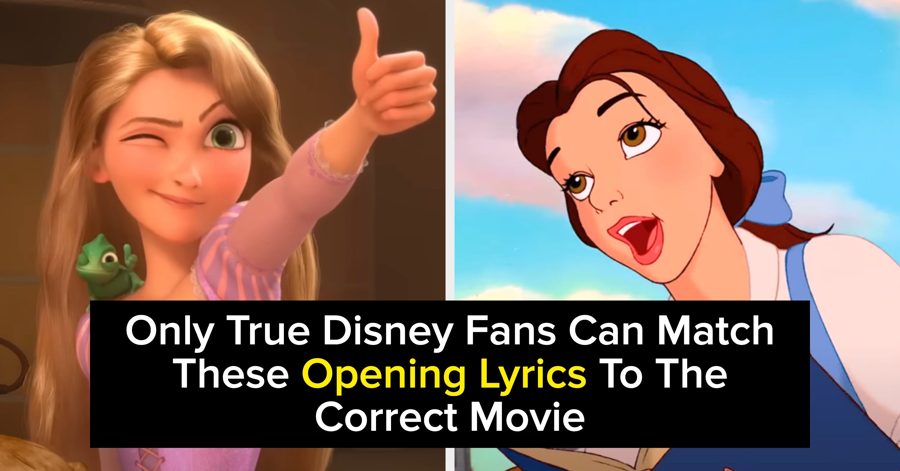 Can You Guess Which Disney Musical These Lyrics Come From With Just The Opening Sentence?