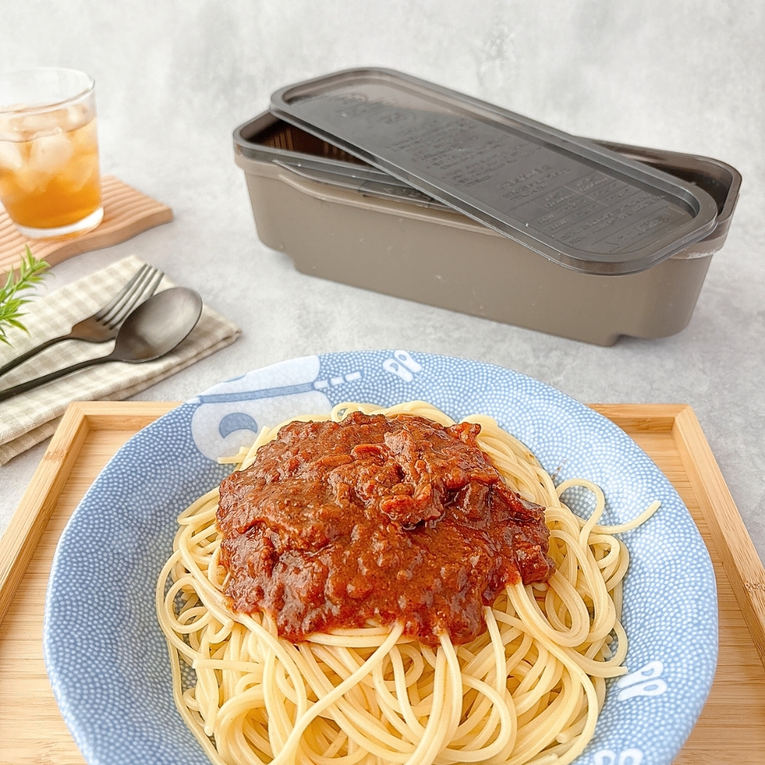 3COINS(スリーコインズ)の「《電子レンジで作る!》パスタメーカー:1~1.5人前用/KITINTO」