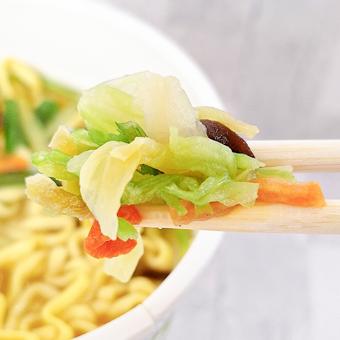 FamilyMart「ポークの野菜と旨味 生姜タンメン 大盛」