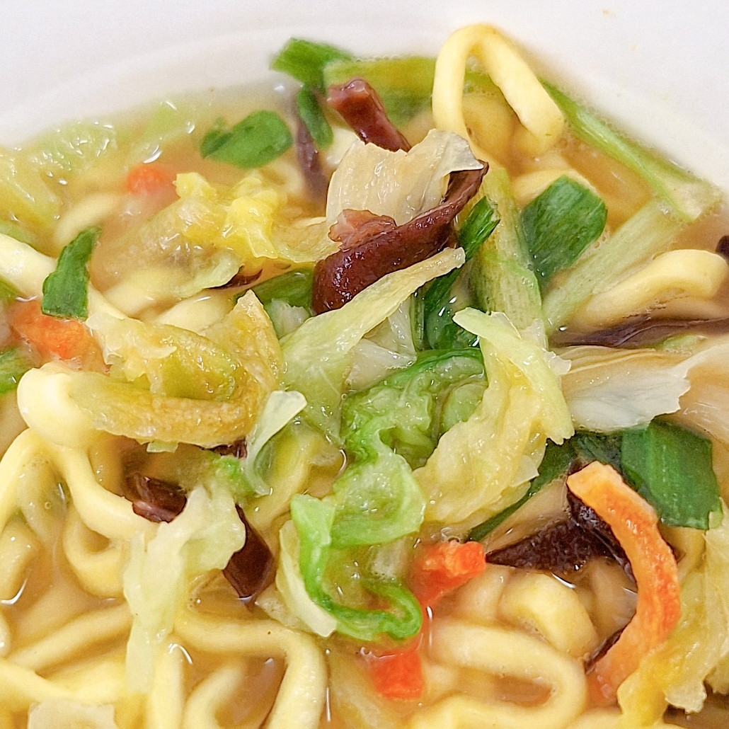 FamilyMart「ポークの野菜と旨味 生姜タンメン 大盛」