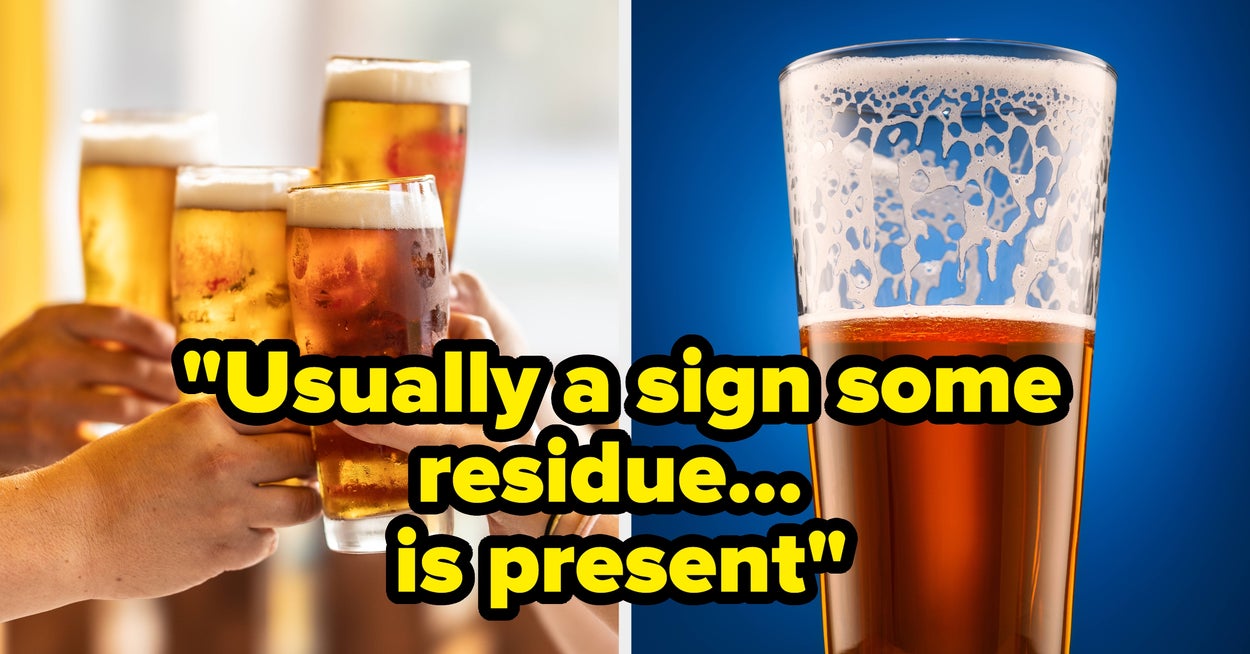 Experts Are Sharing The 1 Dead Giveaway That You're Drinking From A Dirty Beer Glass At A Bar