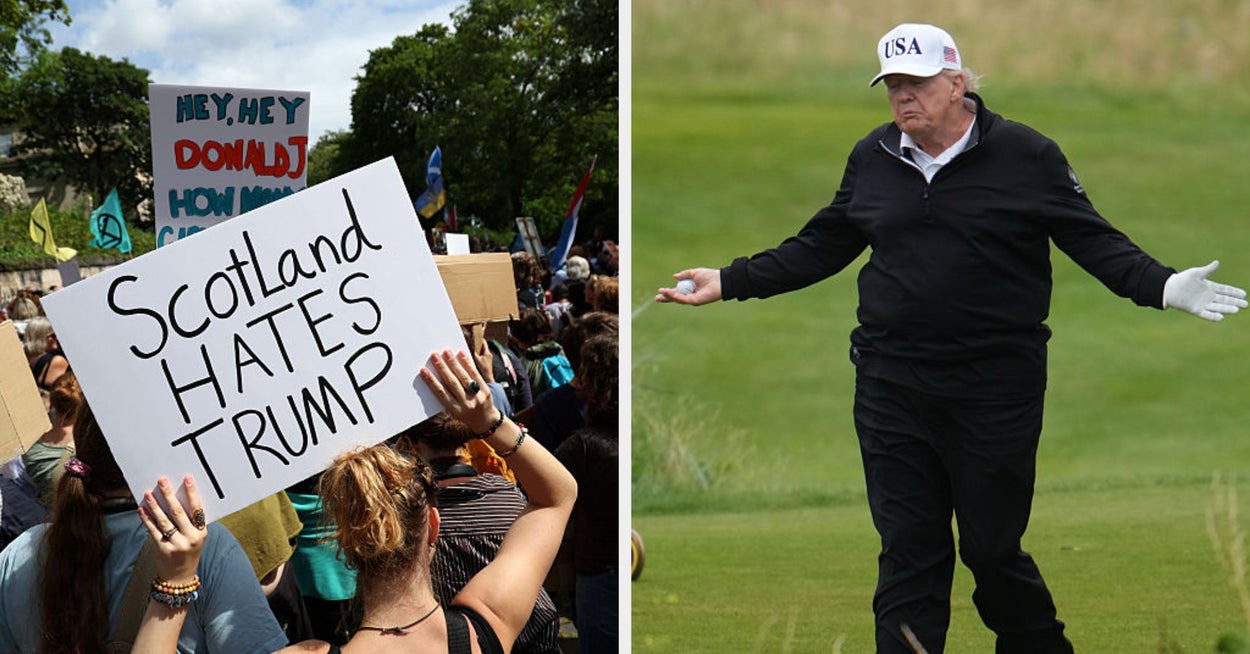 It's Seriously Funny What The Scottish Government Announced Two Days After Trump Left