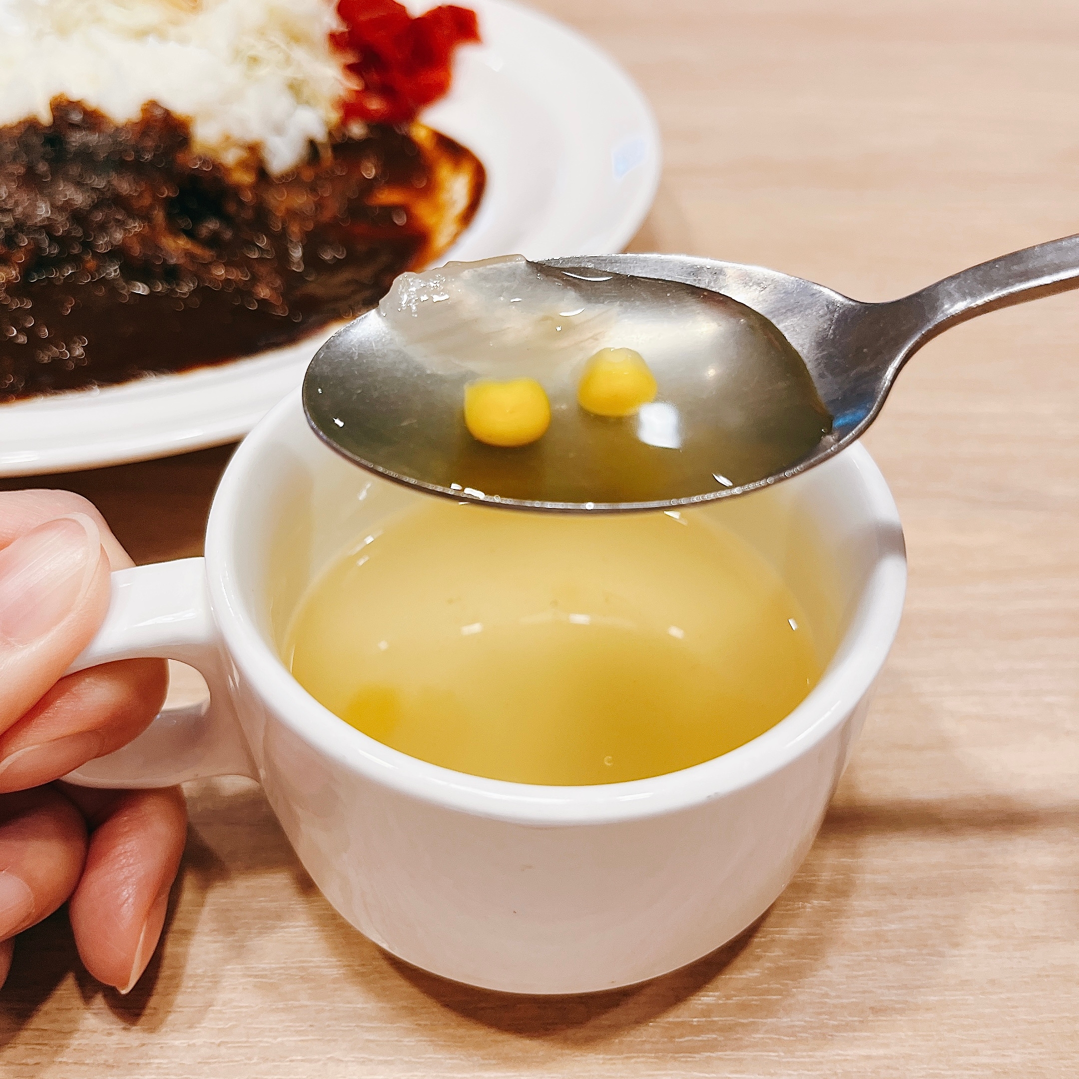 ガストの「モーニングカレーセット」