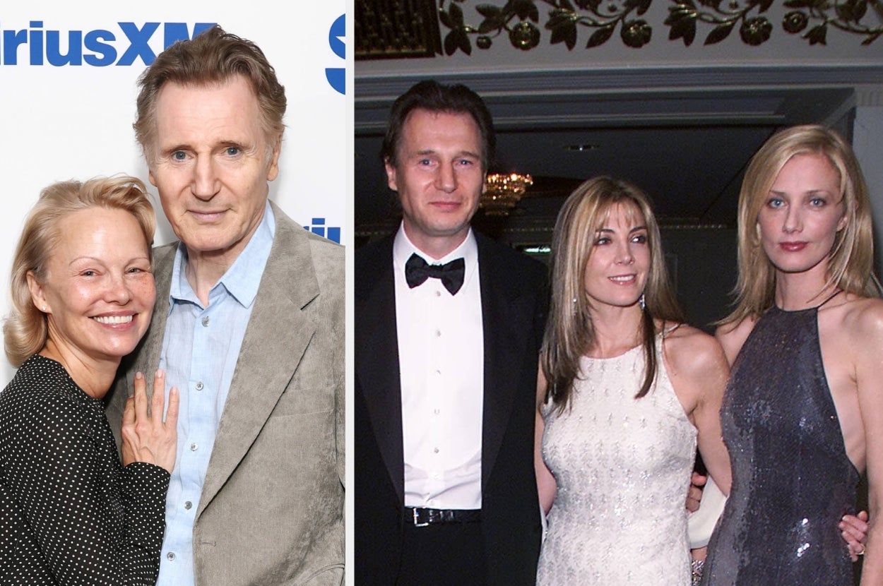 Liam Neeson And Pamela Anderson’s Romance Just Got A Quiet Nod From Natasha Richardson’s Sister, And It’s All Pretty Emotional