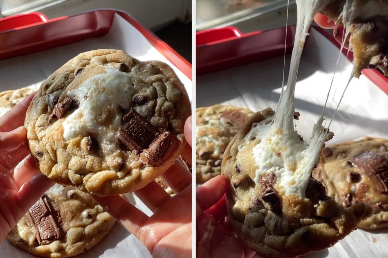 Easy Baking Recipe: 4-Ingredient S’mores Cookies