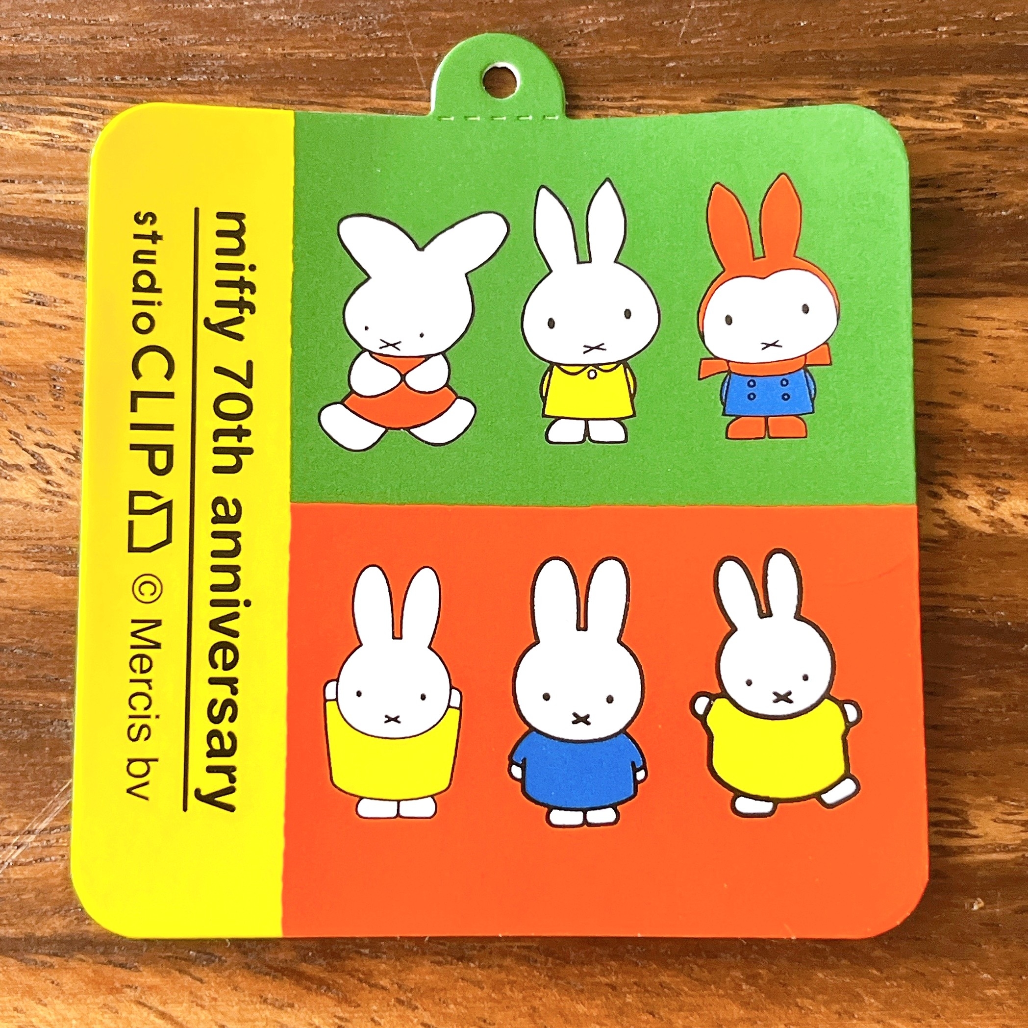 スタジオクリップ miffy 70周年記念 ブローチ miffy 70th anniversary✖️studio CLIP ・×・ | いろいろなこと