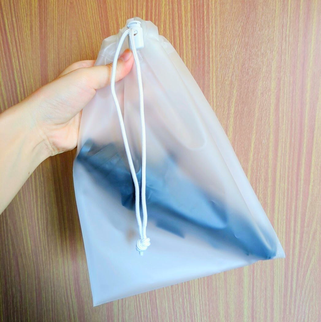 無印良品の「TPU巾着」