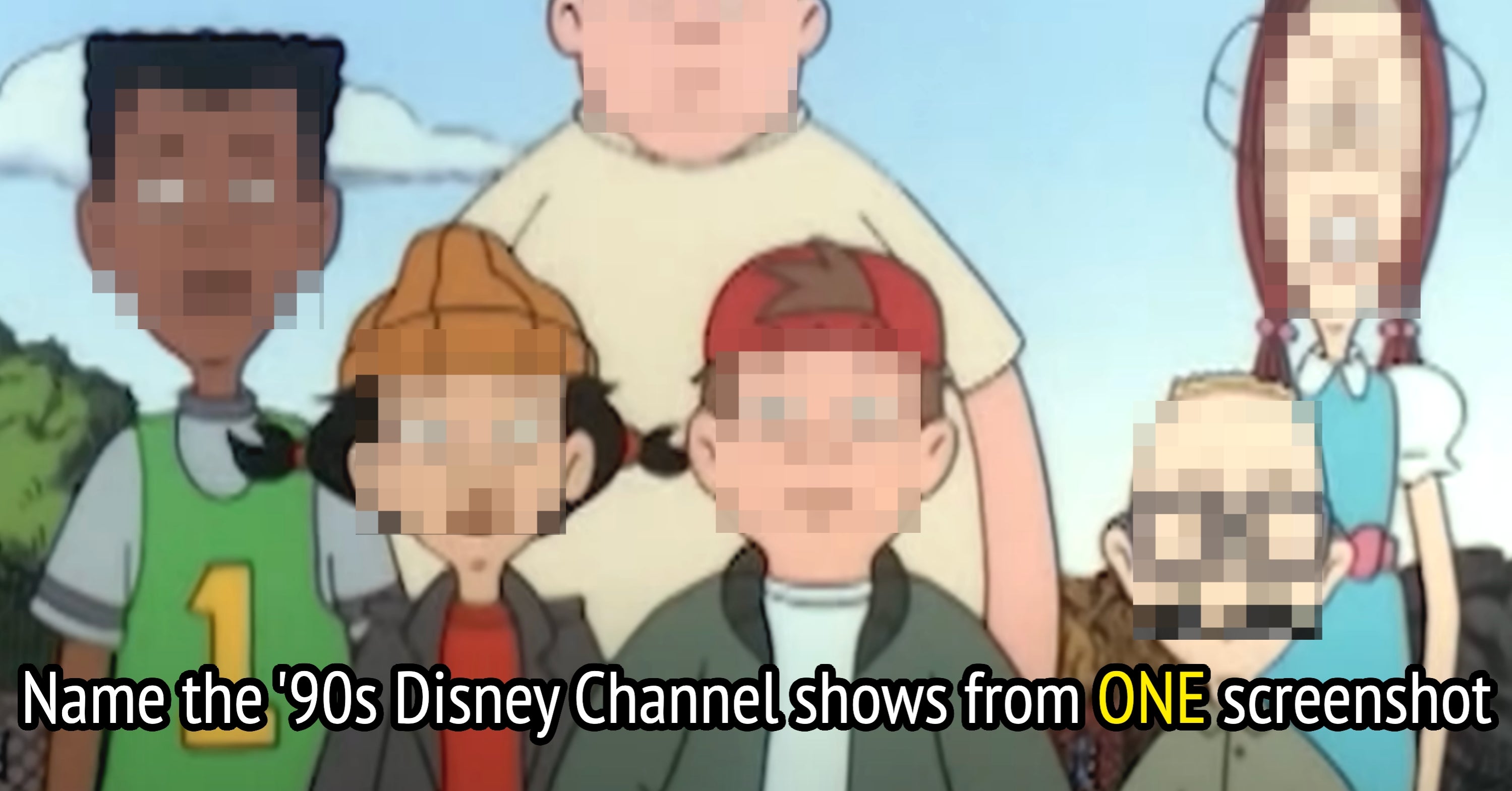 Only '90s Disney Channel Kids Can Name These Shows From Just One Frame