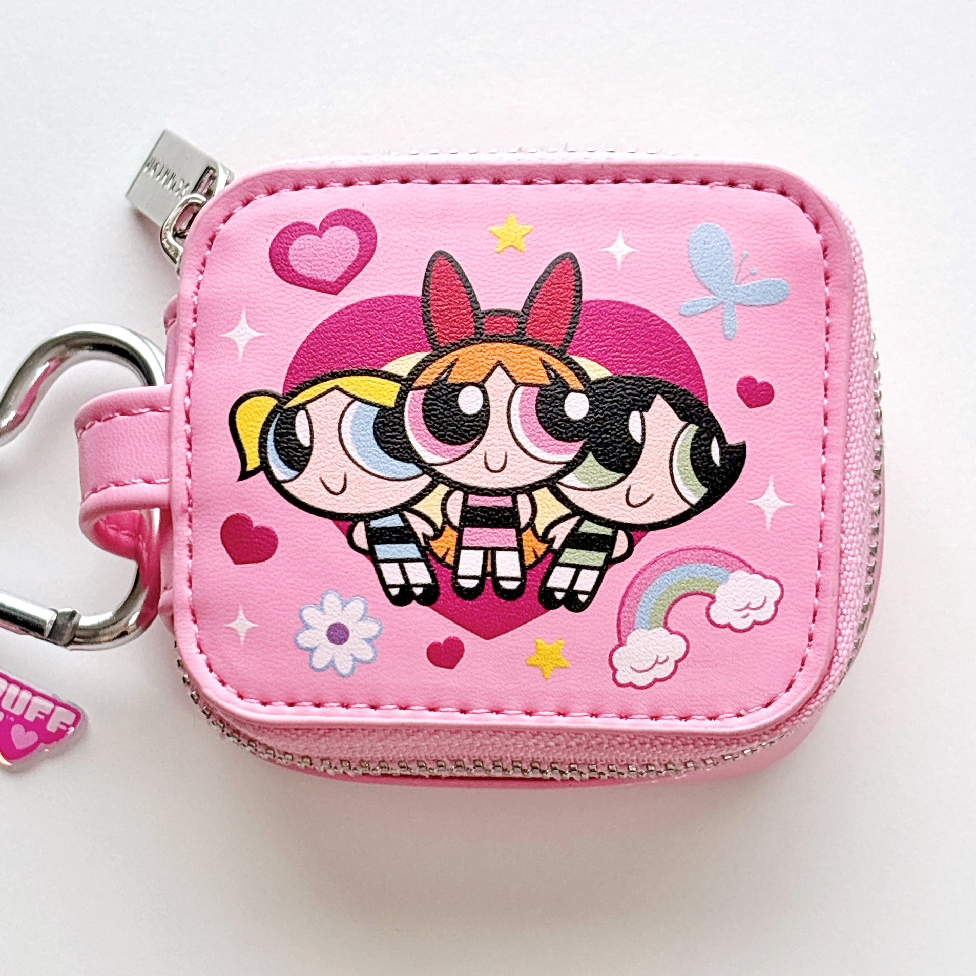 PLAZA(プラザ)「SKINNYDIP スキニーディップ THE POWERPUFF GIRLS パワーパフ ガールズ イヤホンポーチ ステッカー」