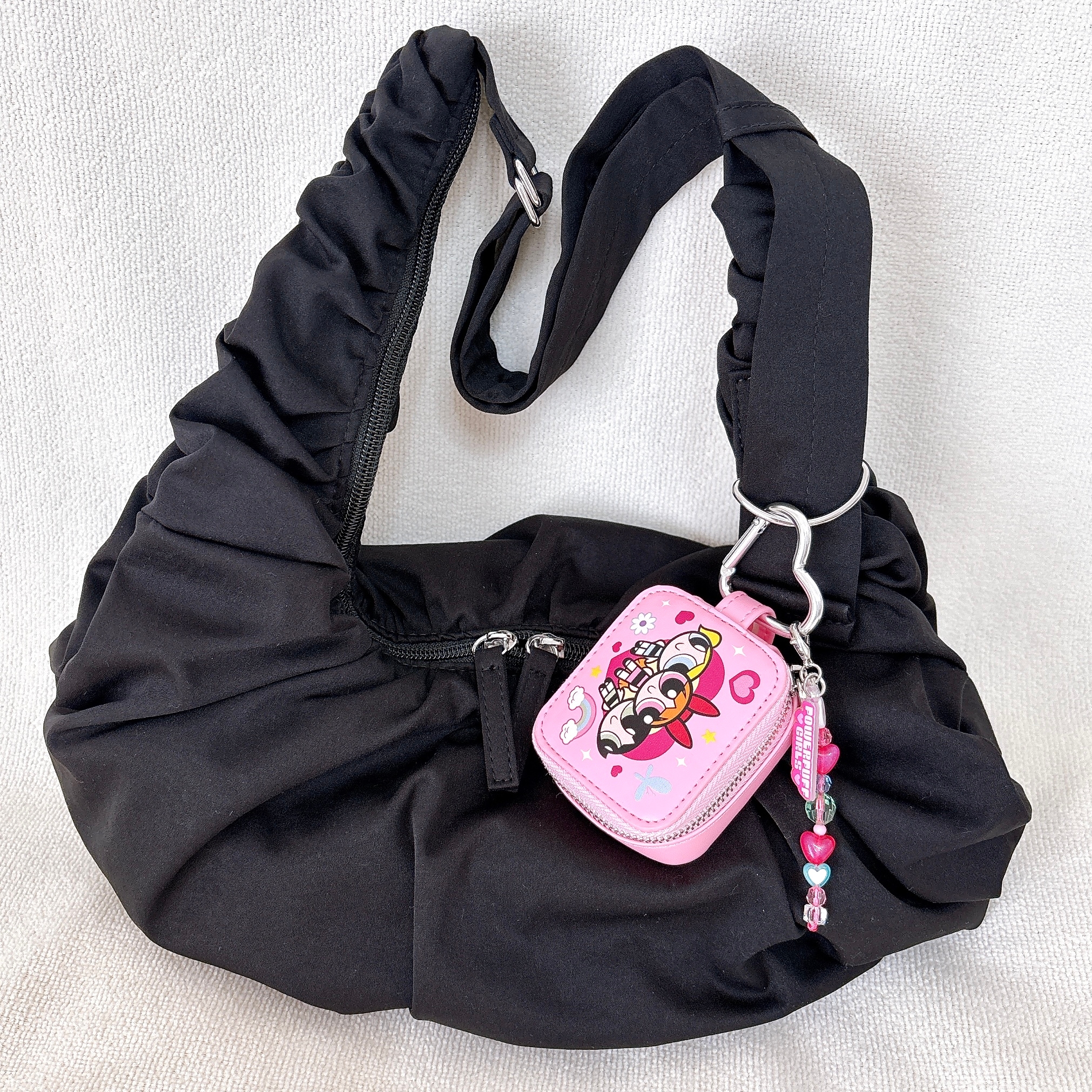 PLAZA(プラザ)「SKINNYDIP スキニーディップ THE POWERPUFF GIRLS パワーパフ ガールズ イヤホンポーチ ステッカー」