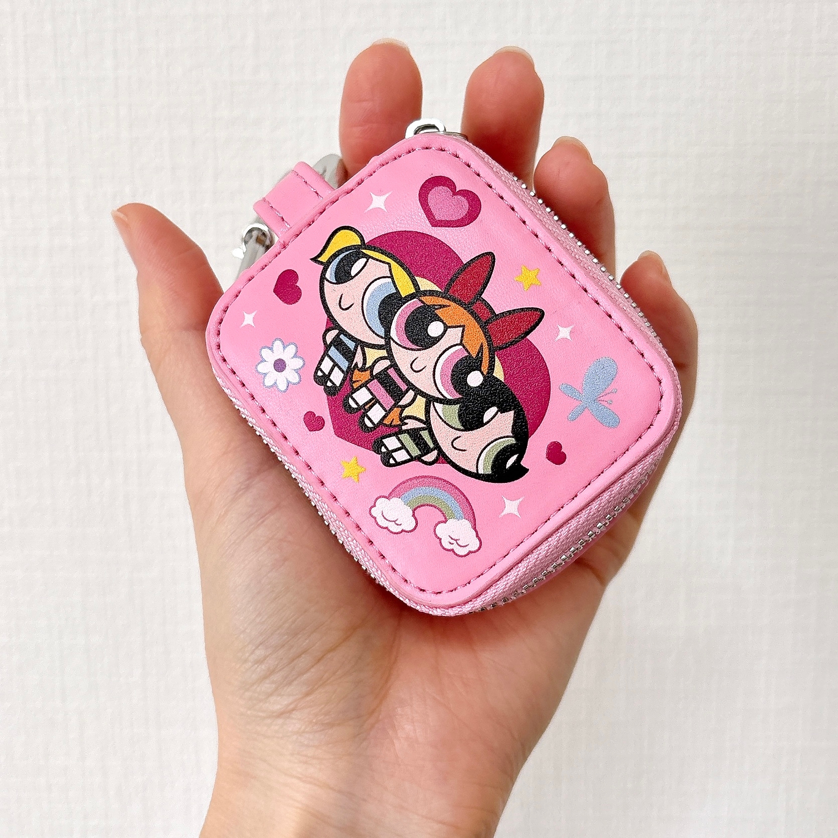 PLAZA(プラザ)「SKINNYDIP スキニーディップ THE POWERPUFF GIRLS パワーパフ ガールズ イヤホンポーチ ステッカー」