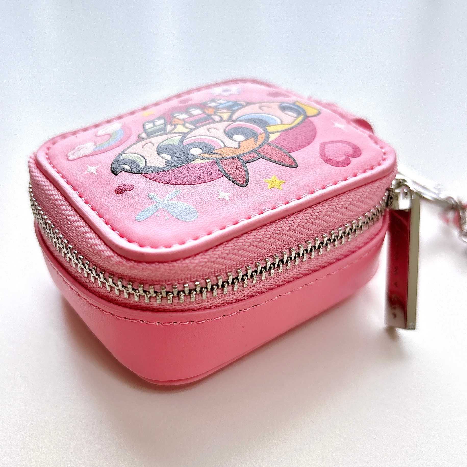 PLAZA(プラザ)「SKINNYDIP スキニーディップ THE POWERPUFF GIRLS パワーパフ ガールズ イヤホンポーチ ステッカー」