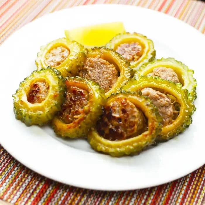 圧倒的な時短レシピ「ゴーヤの肉詰め」