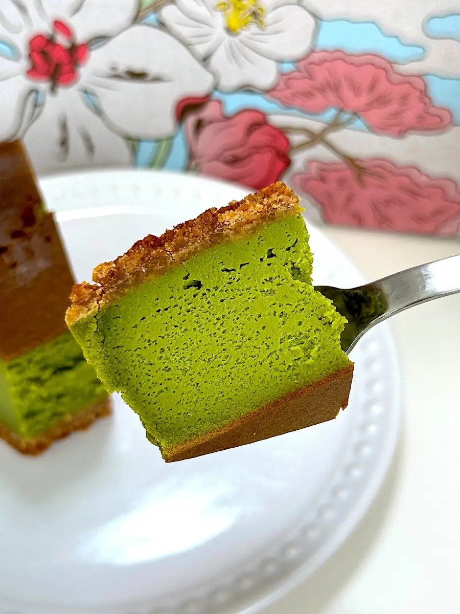 スタバの「宇治抹茶チーズケーキ」