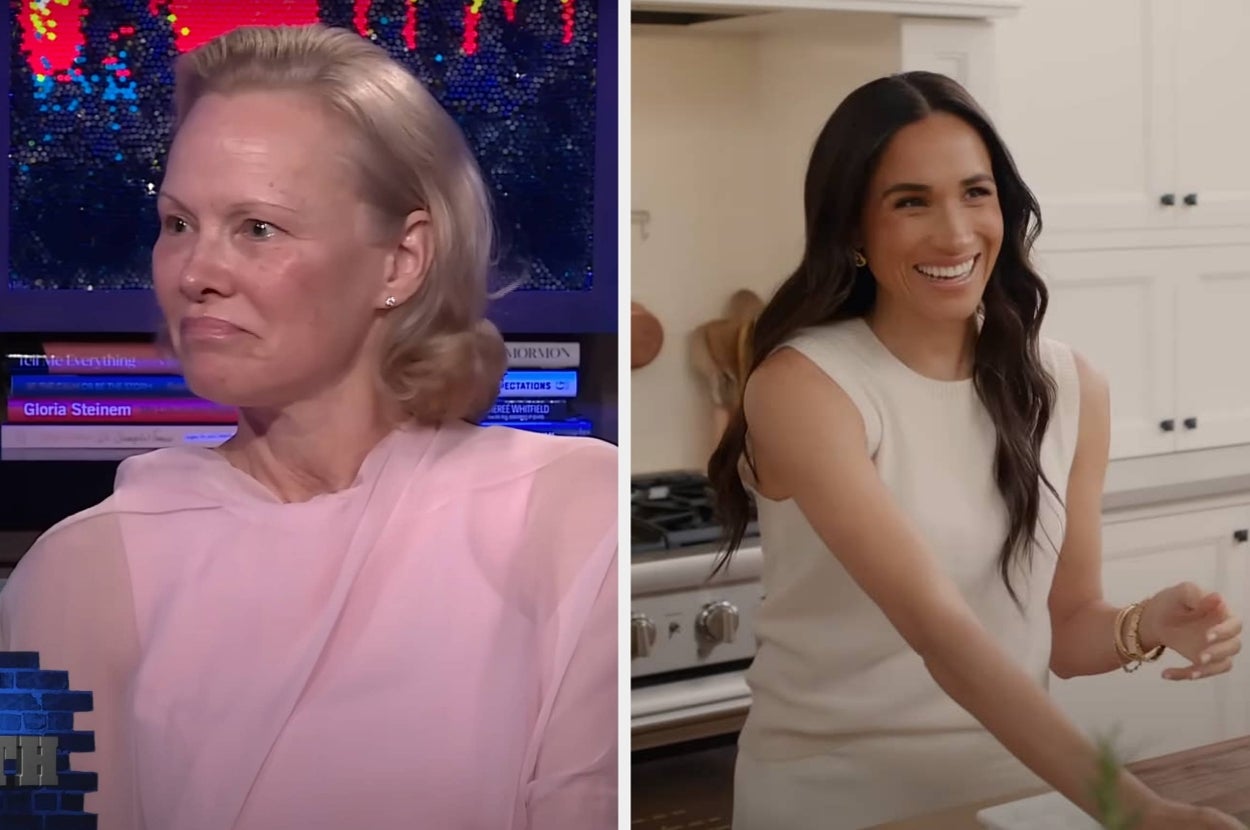 Pamela Anderson Expertly Shut Down An Opportunity To Hate On Meghan Markle