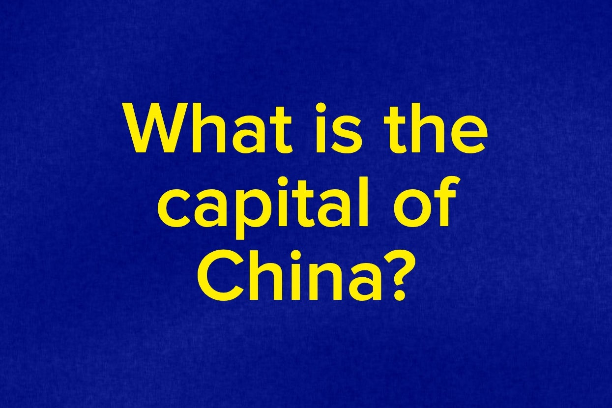 Pre-Quiz Warning: You Must Have A Minimum IQ Of 130 To Pass This Capital Cities Quiz