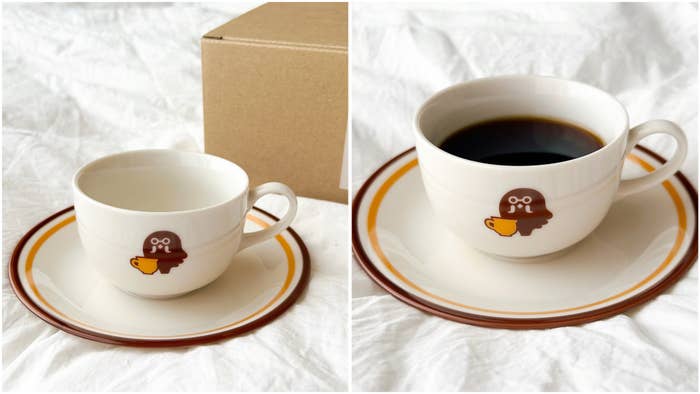Nintendo TOKYO(ニンテンドー東京)の「カップ&ソーサー 喫茶ハトの巣 あつまれ どうぶつの森」