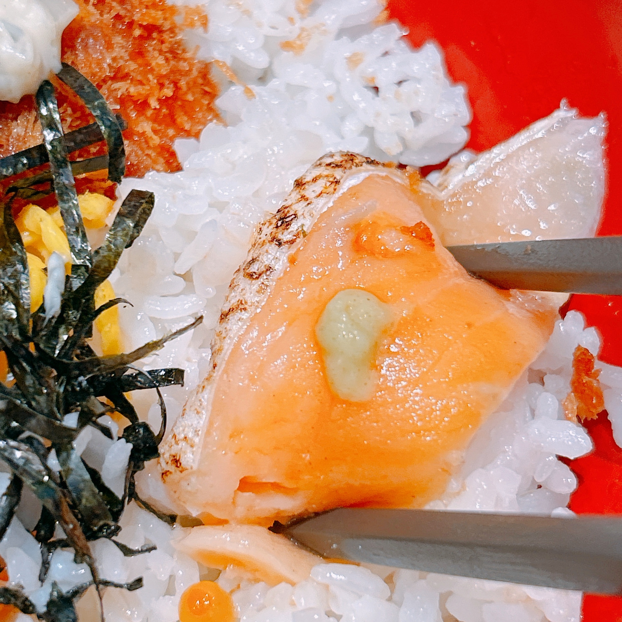 松のやの「サーモンいくら丼」