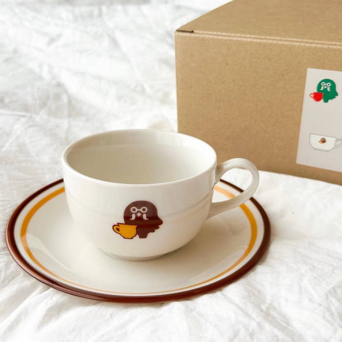 Nintendo TOKYO(ニンテンドー東京)の「カップ&ソーサー 喫茶ハトの巣 あつまれ どうぶつの森」