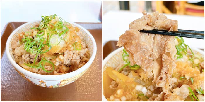 すき家の「鬼おろしポン酢牛丼」
