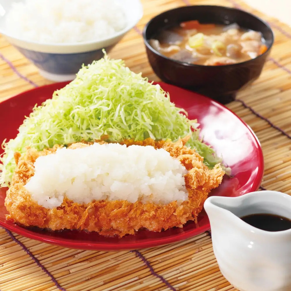 「おろしカツ定食」 プレスリリースより