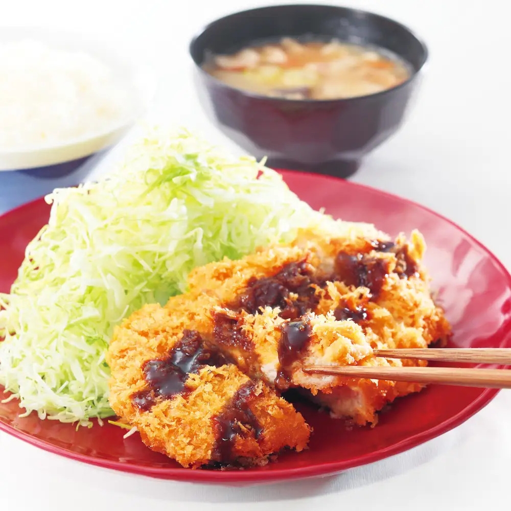 「ロースカツ定食」 プレスリリースより