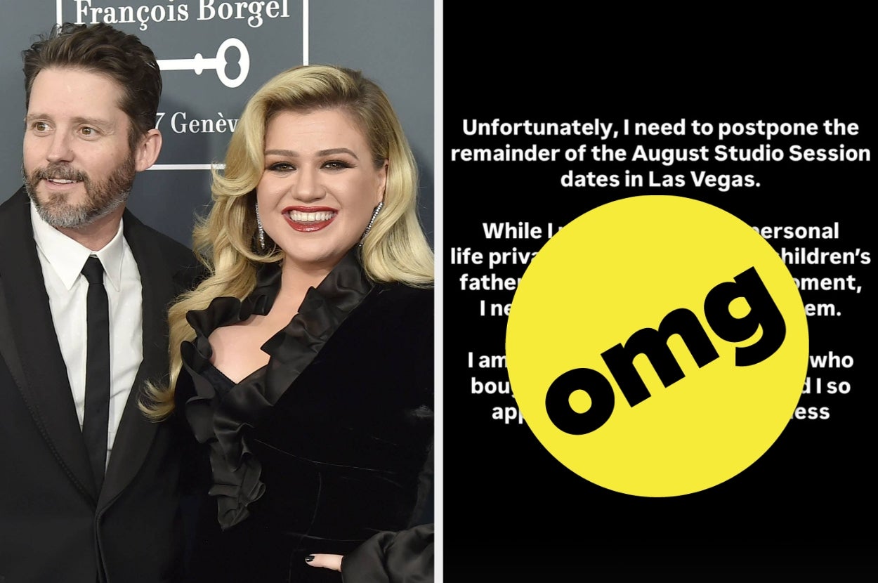 “I Am Sincerely Sorry”: Kelly Clarkson Just Announced That She’s Postponing More Of Her Las Vegas Residency Shows, And This Time, It Involves Her Ex-Husband