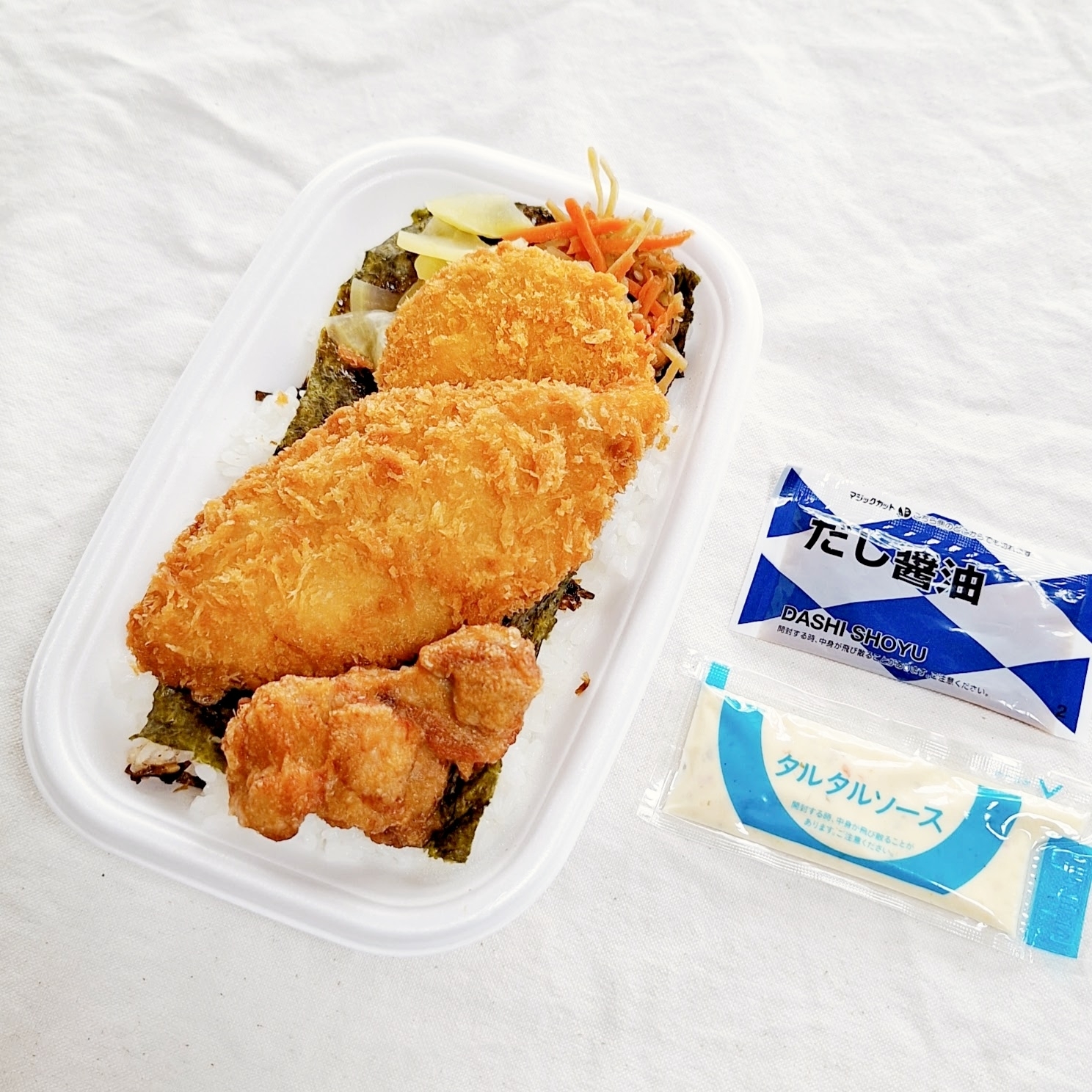 HottoMotto(ほっともっと)の「特のりタル弁当」