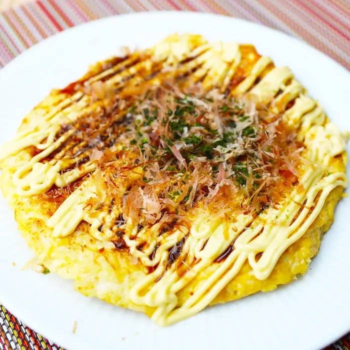 具はキャベツだけでも大満足の「豆腐とキャベツのお好み焼き」