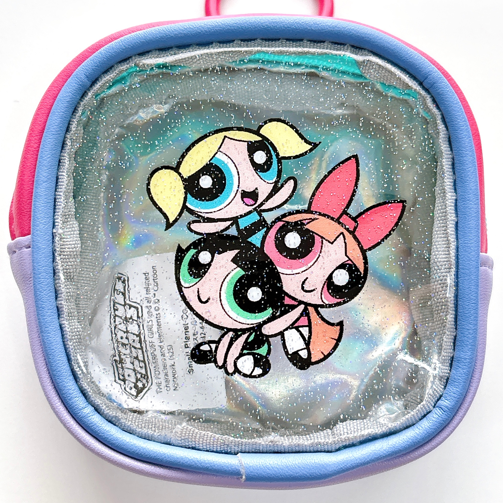 PLAZA(プラザ)「THE POWERPUFF GIRLS パワーパフ ガールズ カラビナ付きミニポーチ」