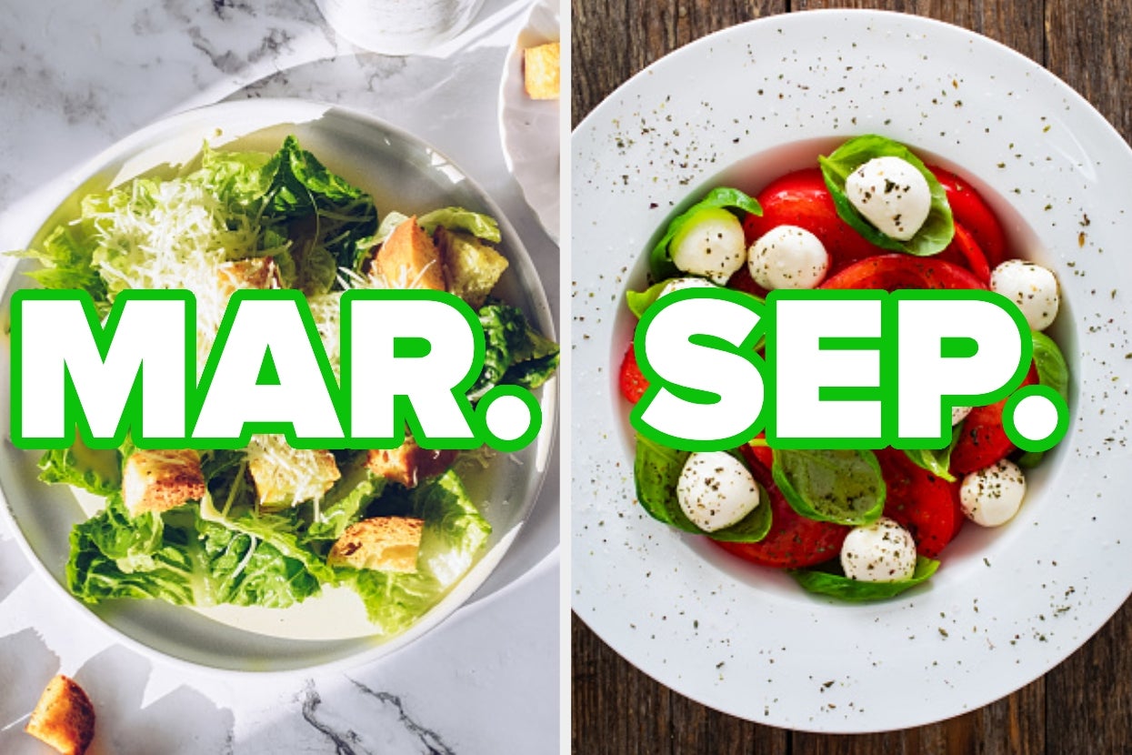 It's A Bit Odd And Unusual, But I Can Totally Guess Your Birthday Month Based On Your Custom Salad