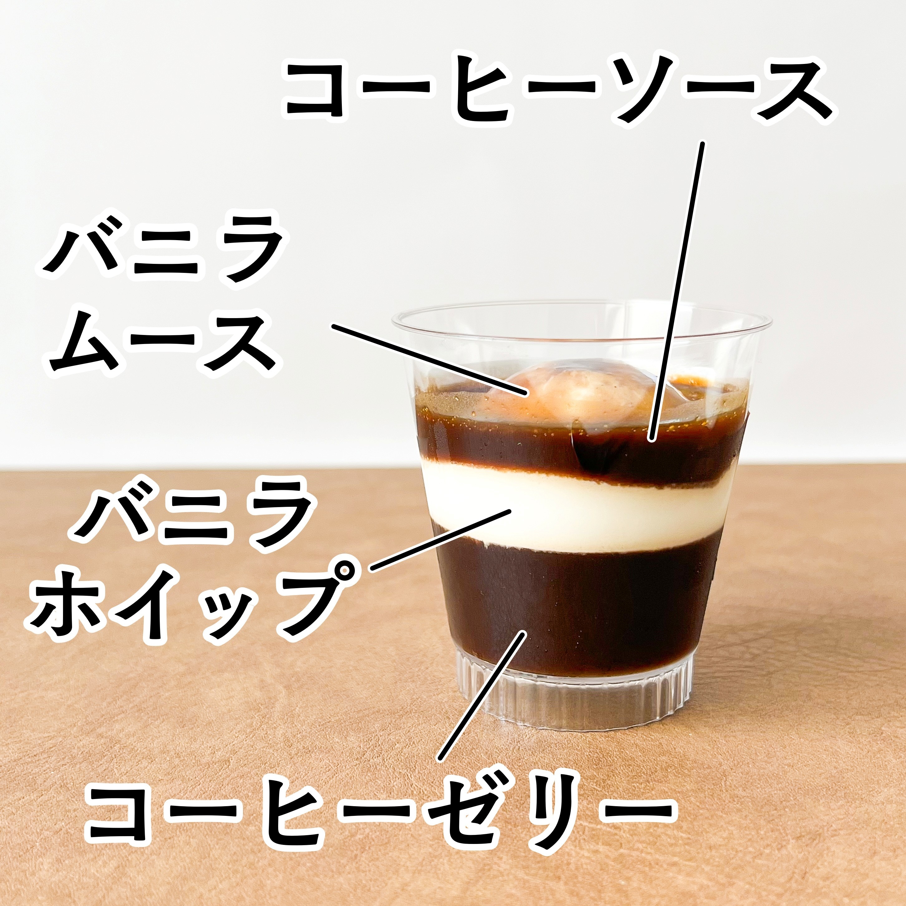 ローソン「アフォガード風コーヒーゼリー」