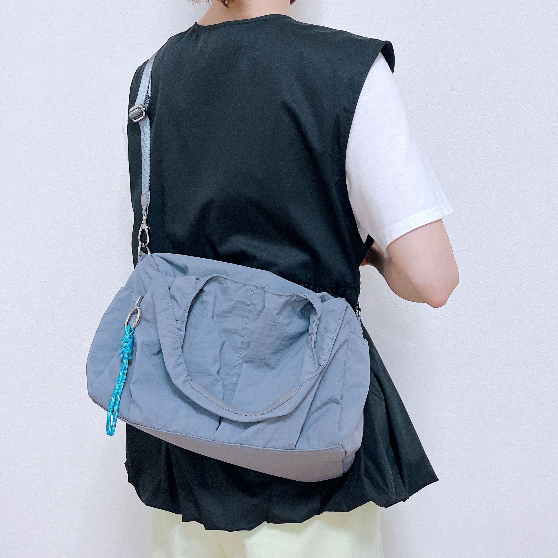 GLOBAL WORK(グローバルワーク)の「撥水軽量2WAY/ポケットファスナートートS/308500」