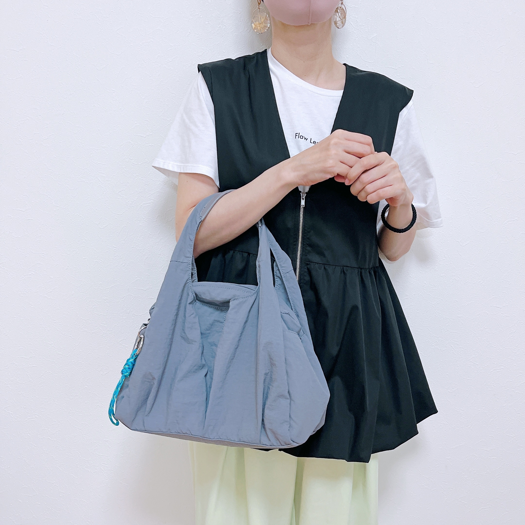 GLOBAL WORK(グローバルワーク)の「撥水軽量2WAY/ポケットファスナートートS/308500」