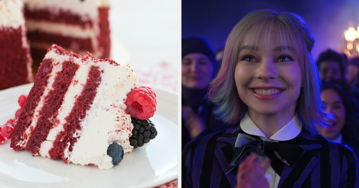 I Promise To Tell You Which "Wednesday" Character You Are When You're Done Eating At This Cake Buffet