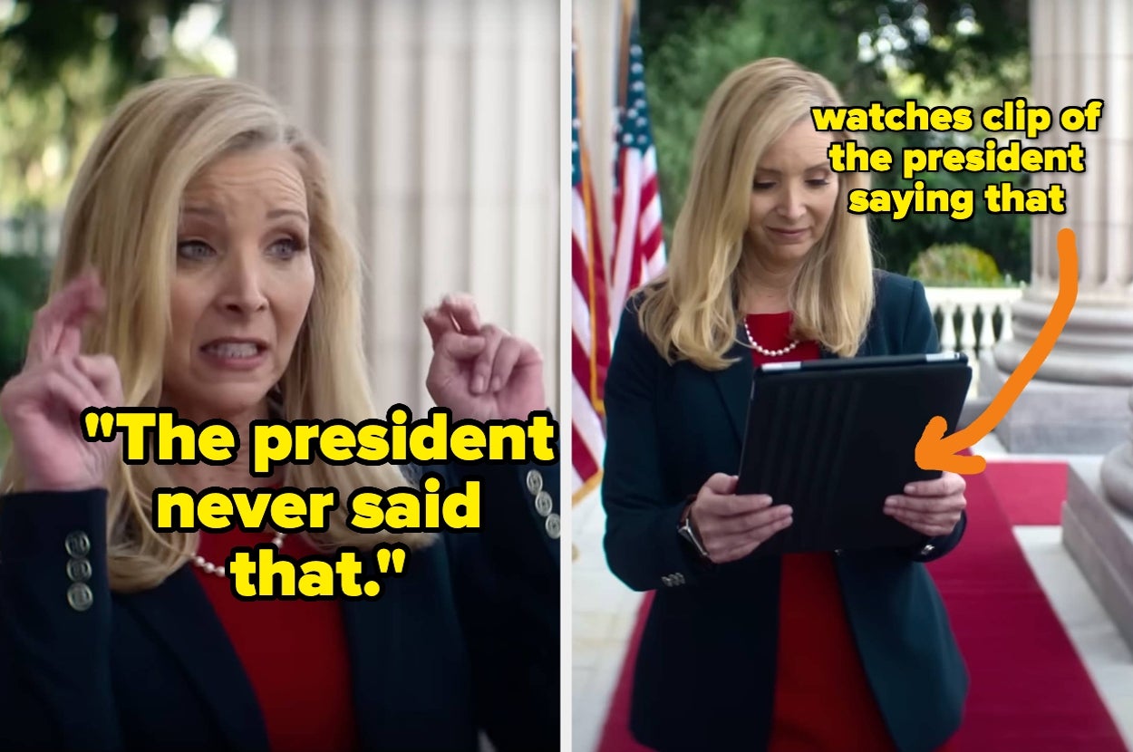 Lisa Kudrow's Impersonation Of A Far-Right MAGA Spokesperson Is Going Viral Because People Say It's Like "Literally Every Republican"