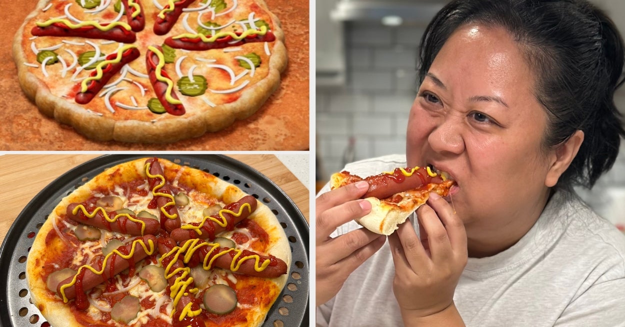 I Recreated This Absolutely Unhinged Disney Cartoon Pizza And...It Slapped?