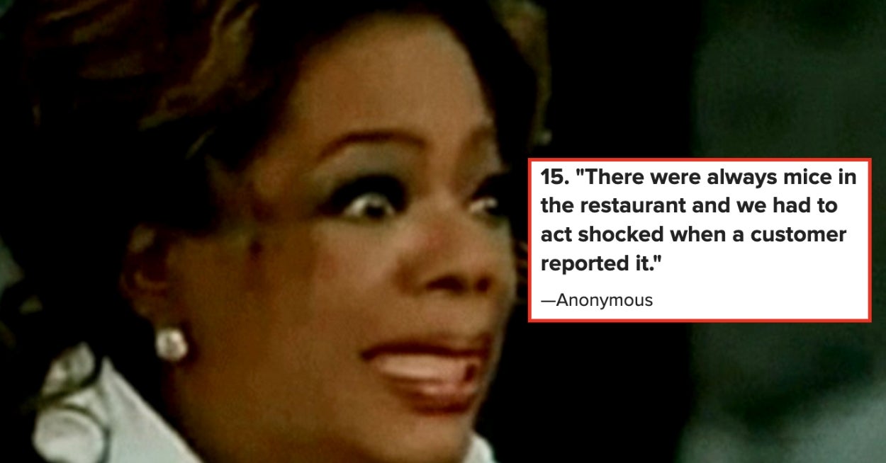 "They Were NEVER Cleaned": Restaurant Workers Are Sharing The Most Repulsive Things They've Seen Behind The Kitchen Doors