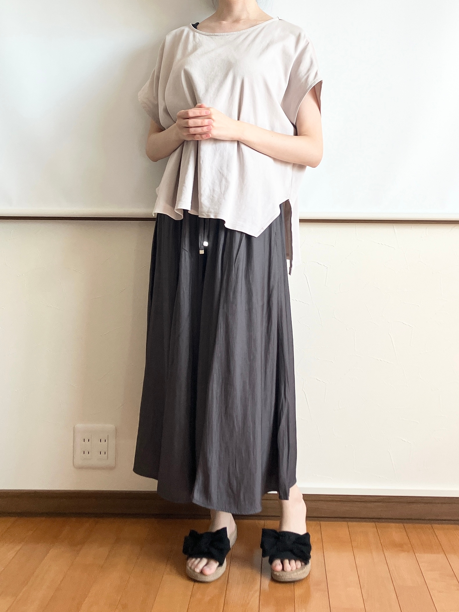 Honeys(ハニーズ)の「ガウチョパンツ」