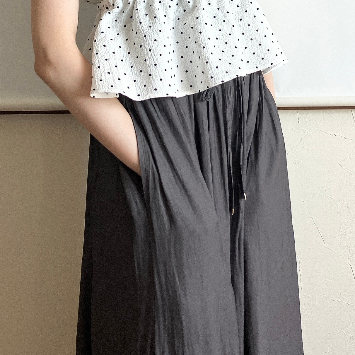 Honeys(ハニーズ)の「ガウチョパンツ」
