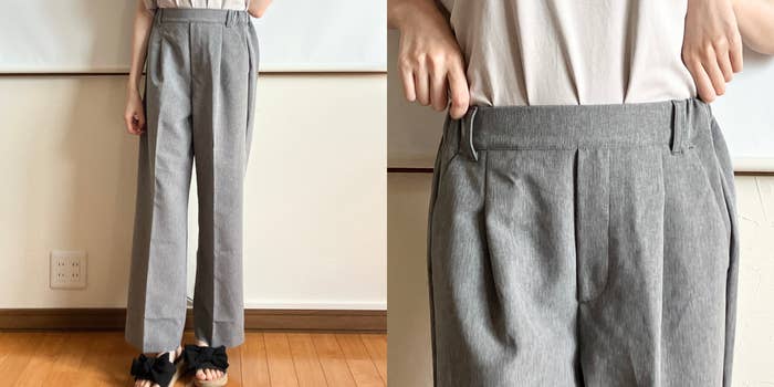 Honeys(ハニーズ)の「美ージーストレート(股下65cm)」