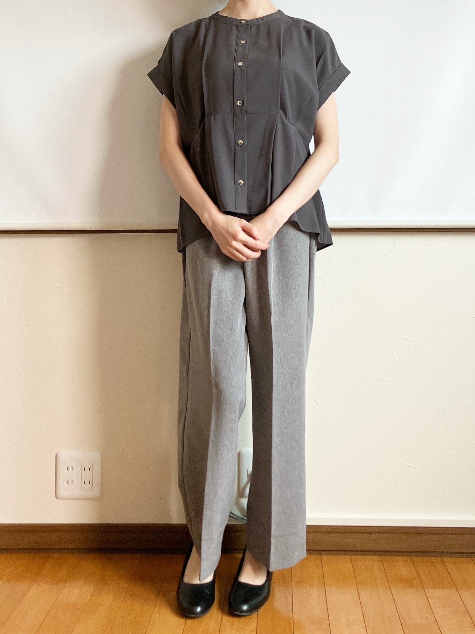 Honeys(ハニーズ)の「美ージーストレート(股下65cm)」