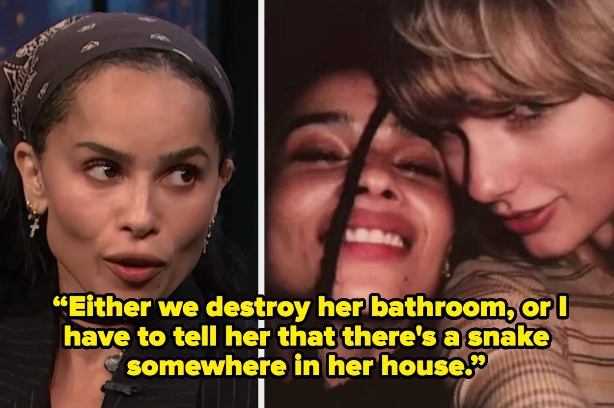 Taylor Swift Arguably Endured The Worst Possible Houseguests When She Let Zoë Kravitz And Her Mom, Lisa Bonet, Stay In Her Home Amid The LA Wildfires